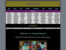Tablet Screenshot of finegemdesigns.com